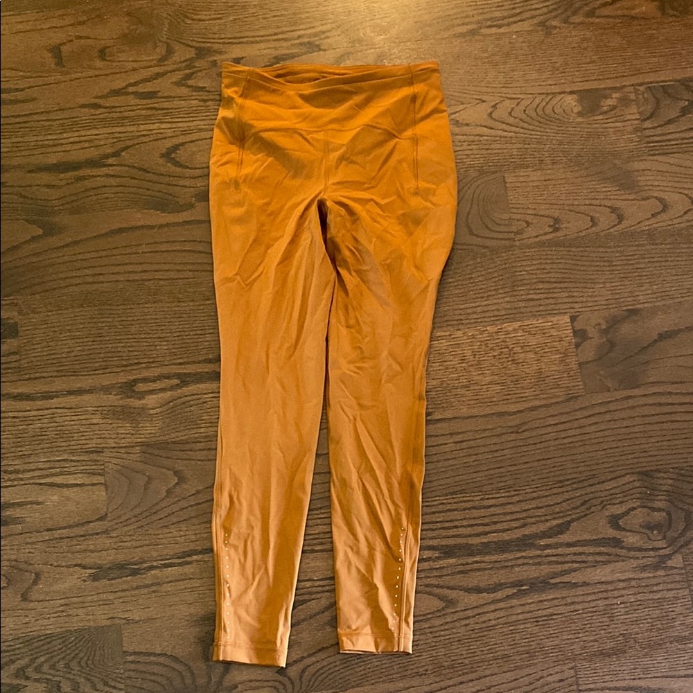 Lululemon Athletica Tan Leggings Luxurious Fit